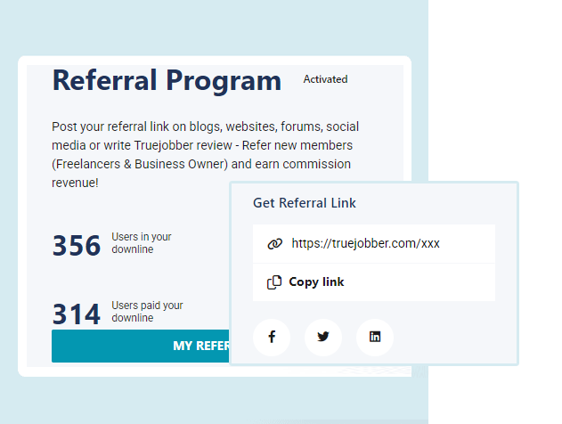 Share Your Referral Link